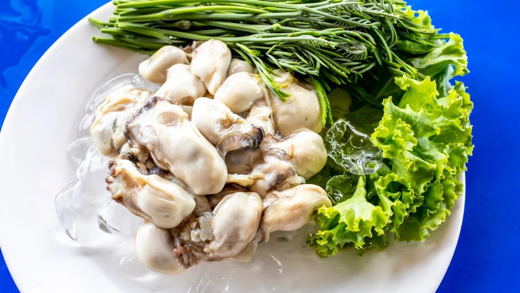 ร้านอาหารบางปู หอยนางรมสด