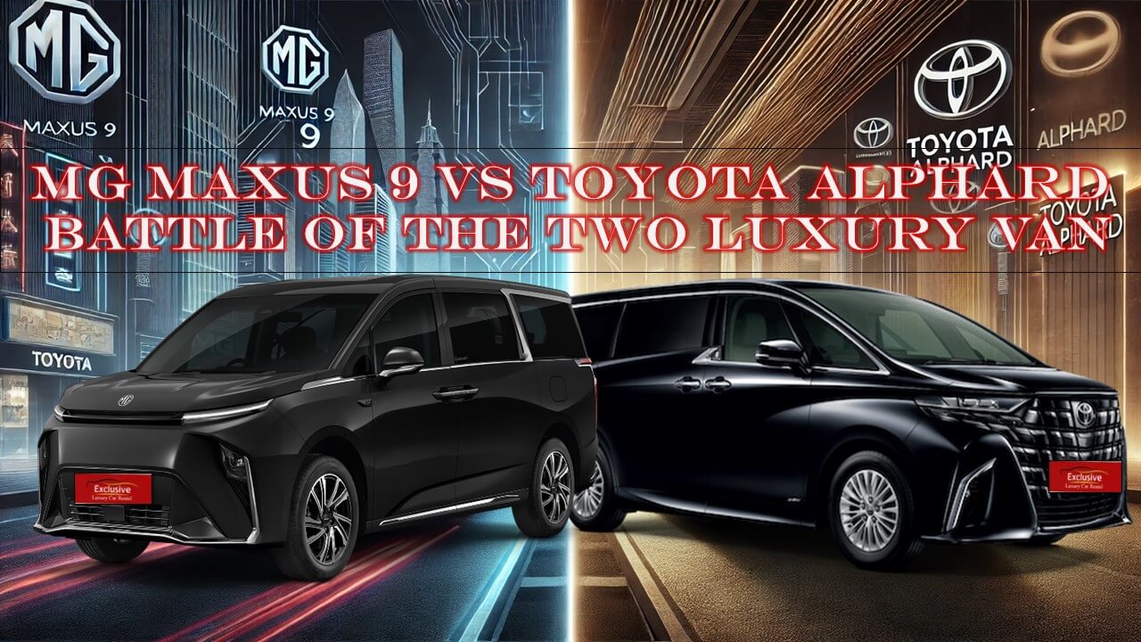 MG Maxus 9 vs Toyota Alphard: ศึกสองยักษ์รถตู้หรู เทคโนโลยี vs ความหรูหรา 