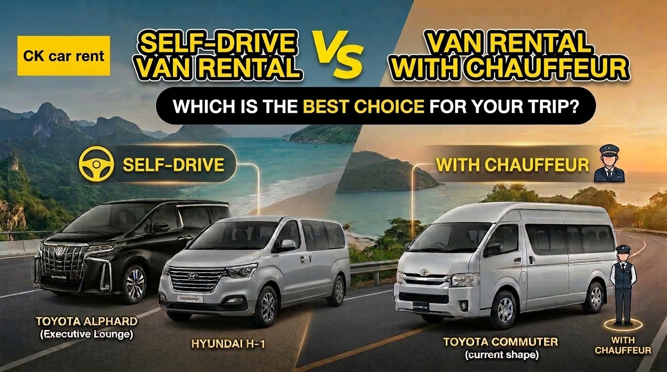 Self-Drive Van Rental vs. Van Rental with a Driver: Which Option Is Better for Your Trip? Self-Drive Van Rental vs. Van Rental with a Driver: Which Option Is Better for Your Trip?