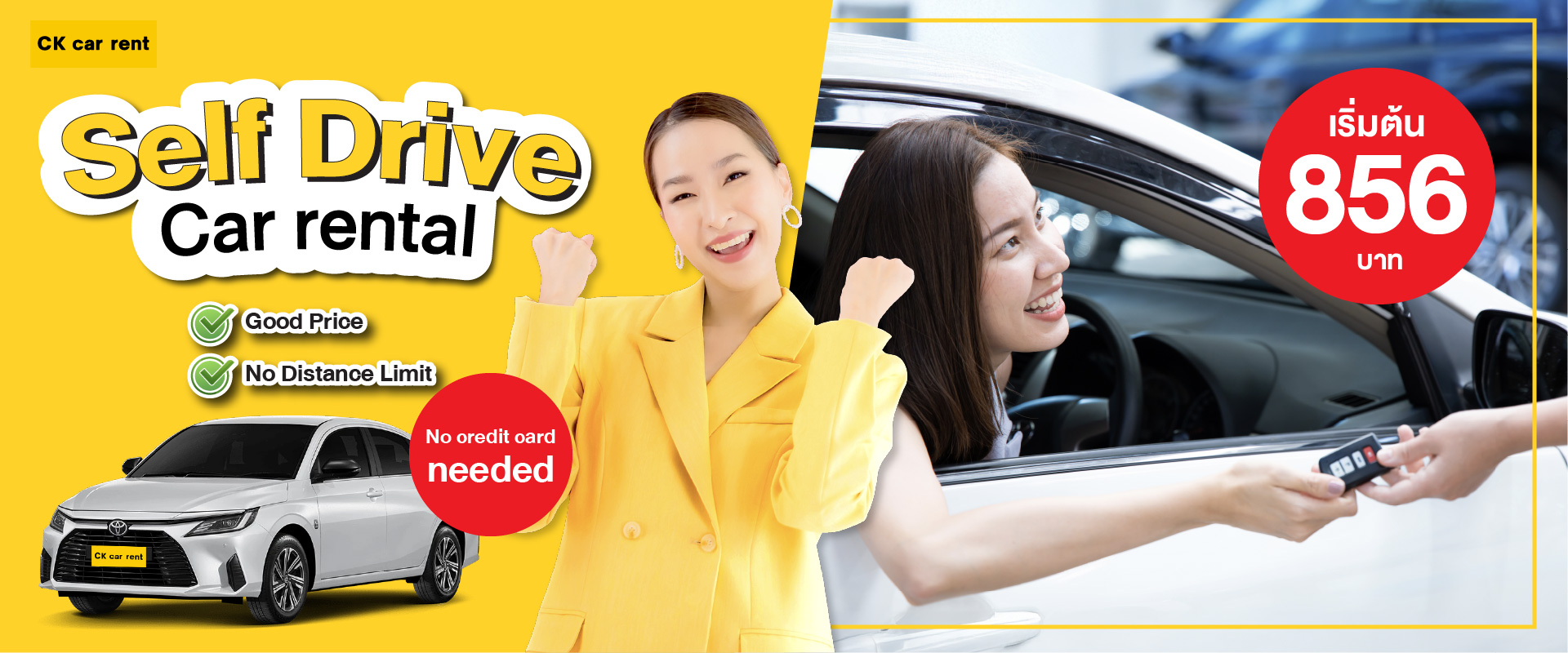 Self drive car rental in Bangkok,Thailand | CK car rent
