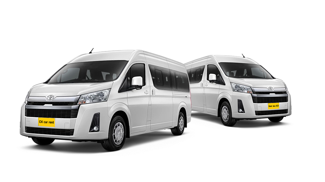 Toyota Commuter self-drive van renta