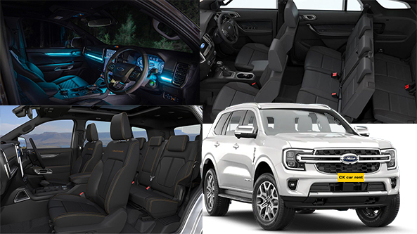 Rent a 7-seat Ford Everest